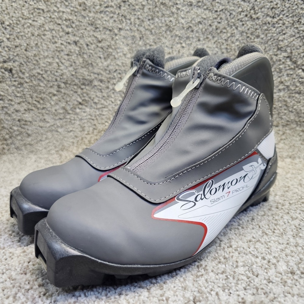 Salomon‎ Slam 7 Pilot Women's Size 7.5 Nordic Cross Country Ski Boots Thinsulate